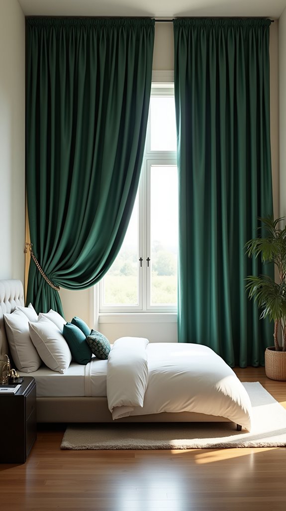 elegant height enhancing drapes