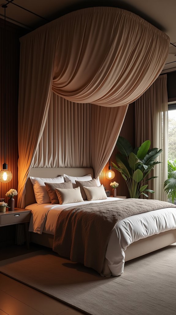 elevate bedroom with canopy