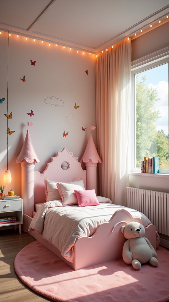 enchanted princess castle decor