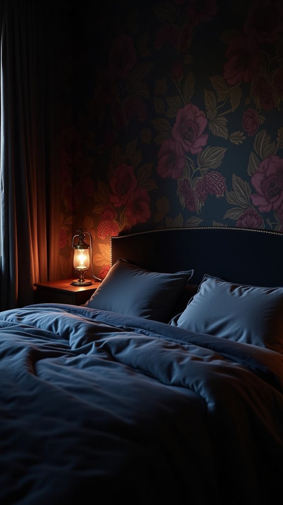 enchanting dark floral elegance