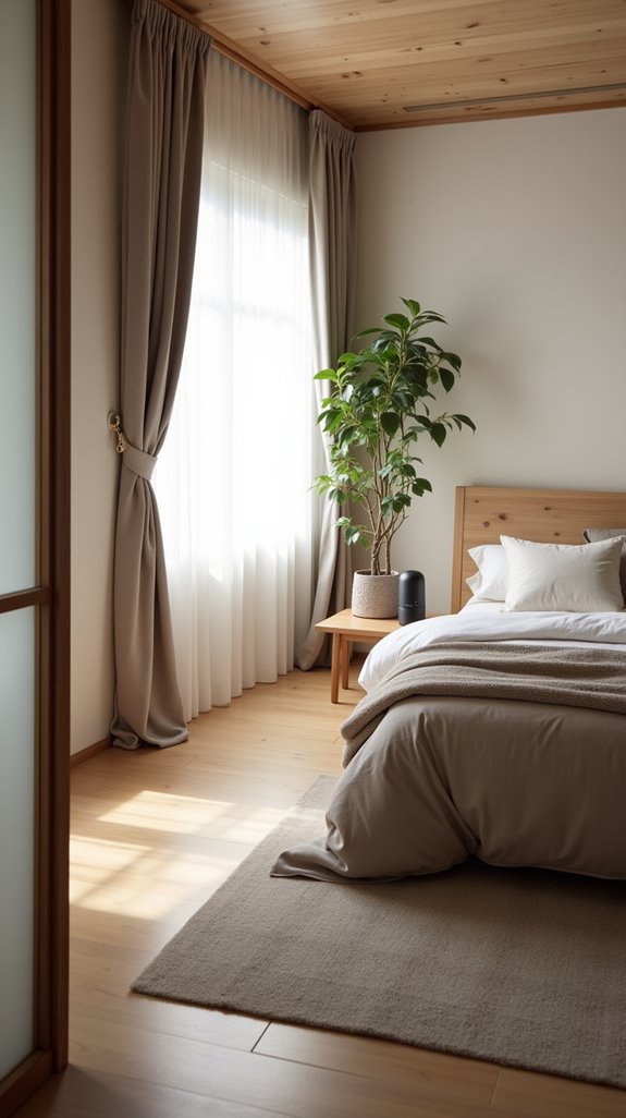 enhancing bedroom air quality