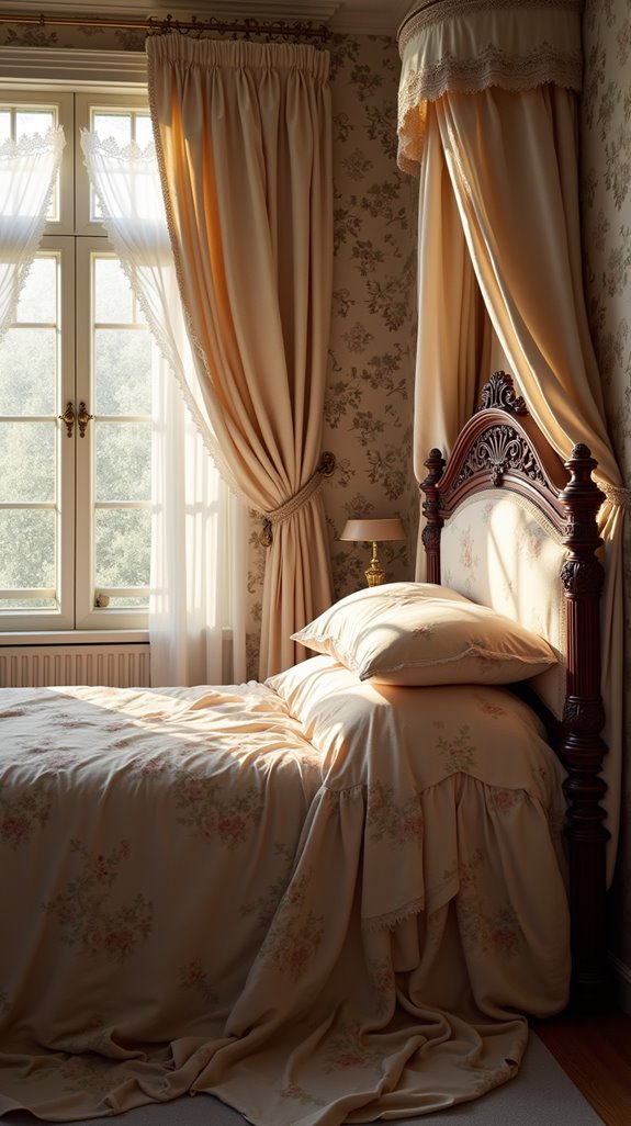 floral victorian bedding elegance