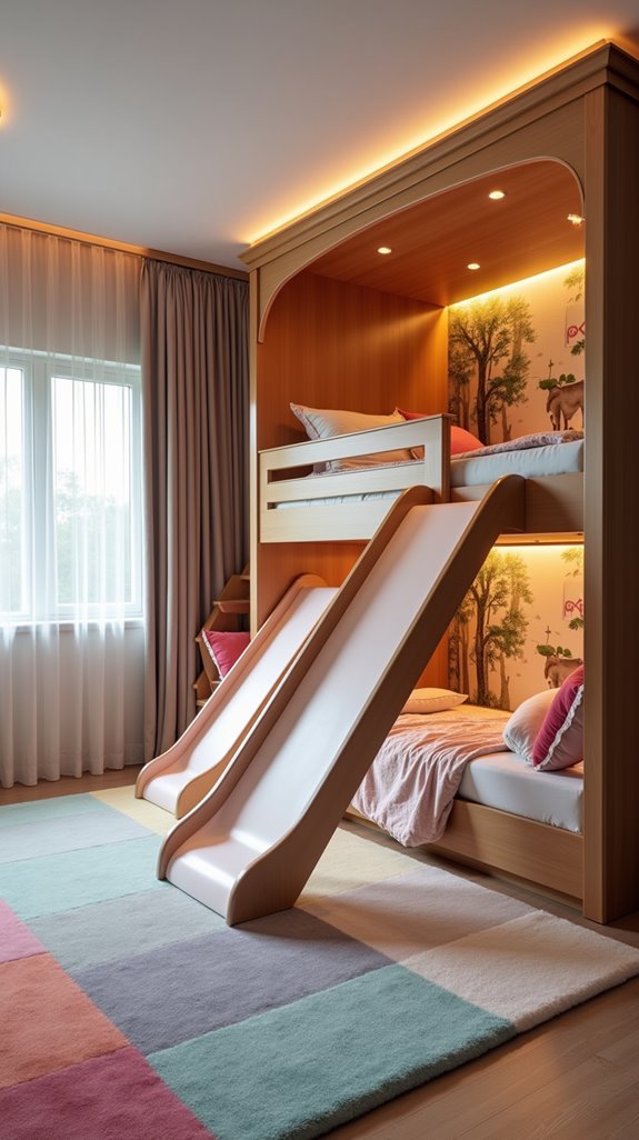 fun space saving bunk beds