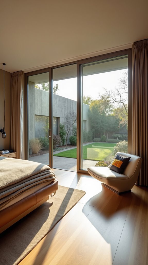 harmonious open living spaces