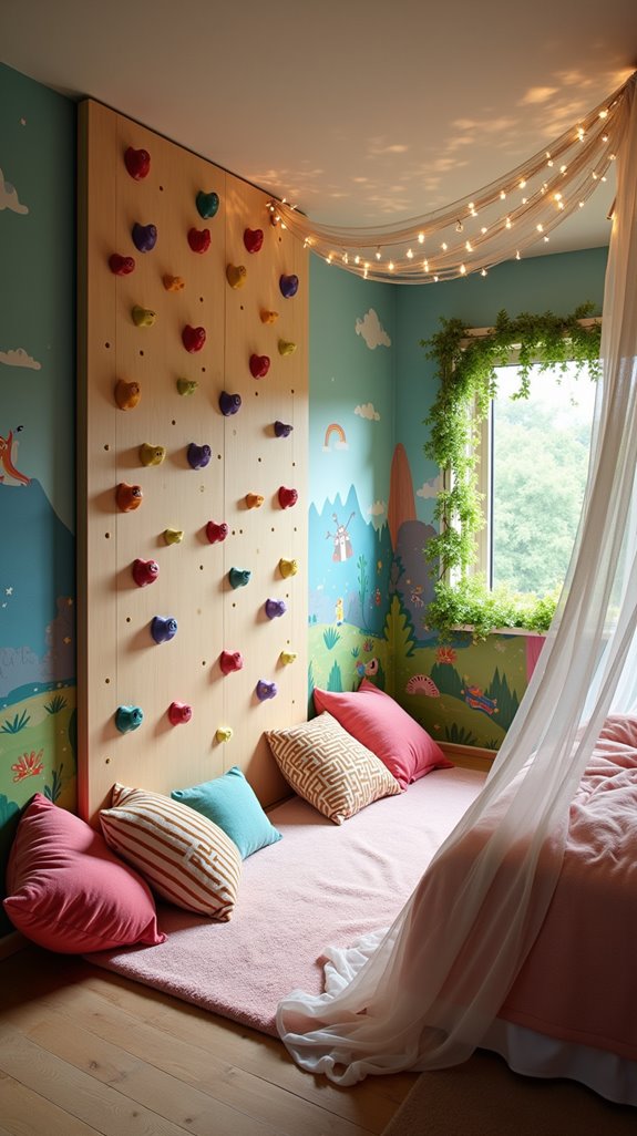 indoor climbing wall benefits