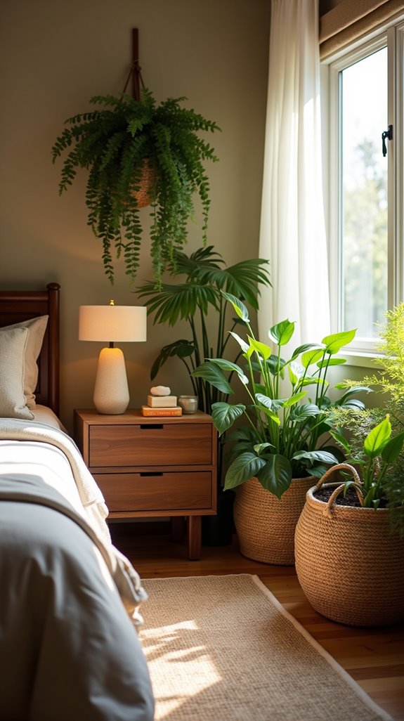 indoor plants enhance atmosphere