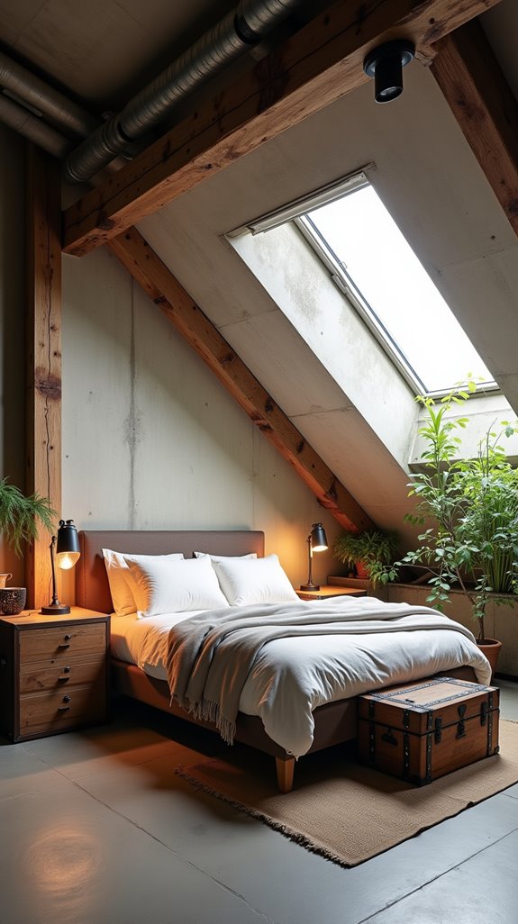 industrial atmosphere cozy retreat