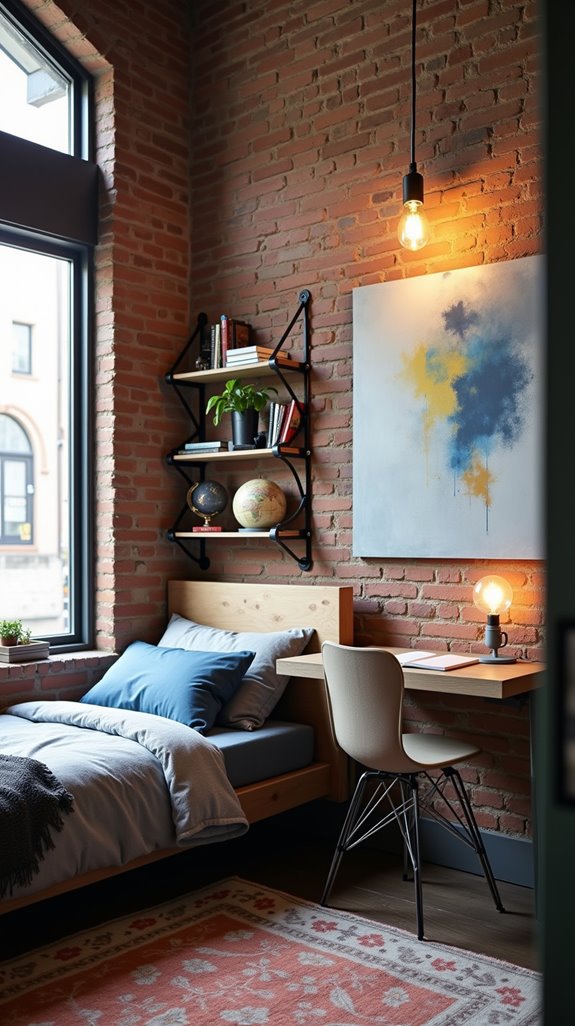 industrial chic teen retreat
