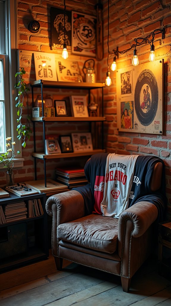 industrial lighting enhances atmosphere