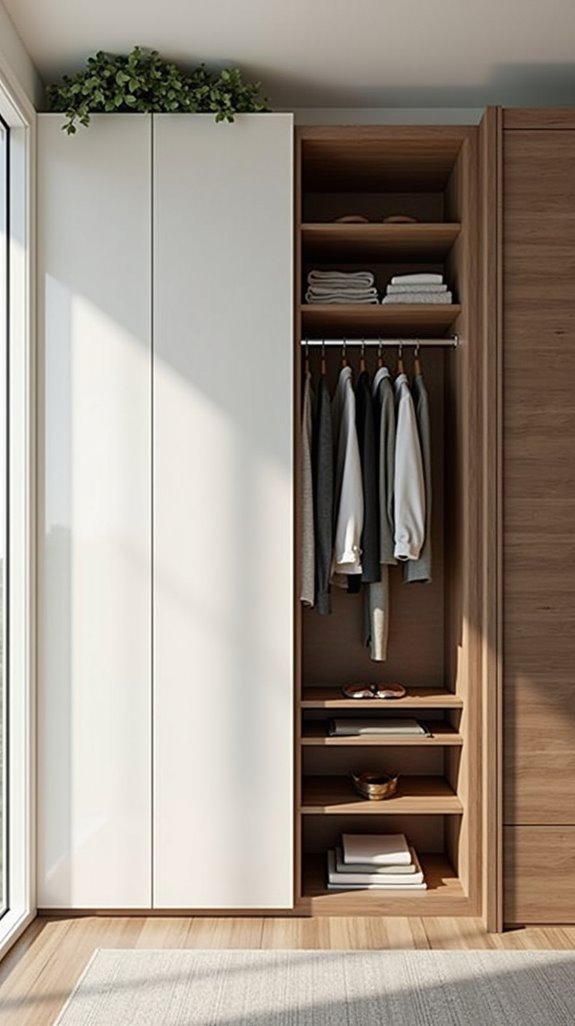 innovative dual purpose wardrobe design