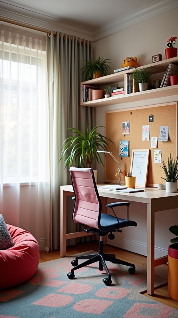 inspiring creative study space