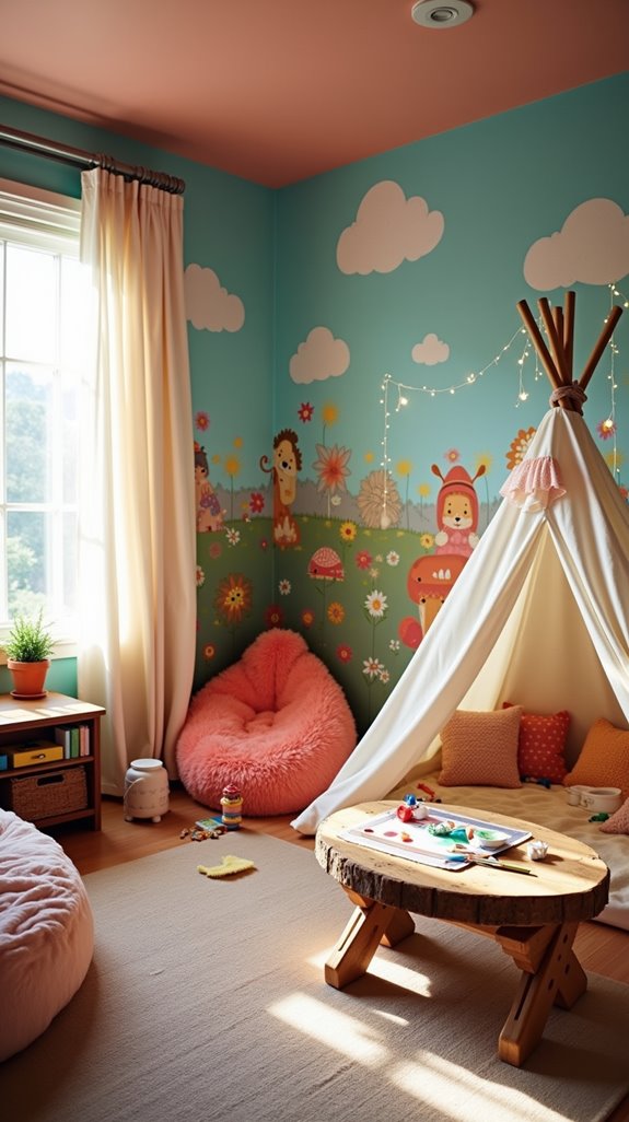 interactive play area features