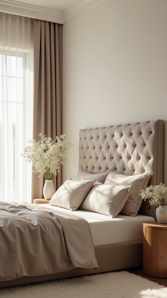 ivory and taupe elegance