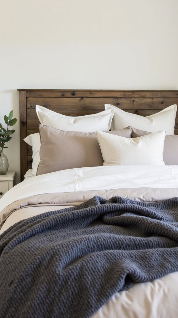 layered bedding for comfort