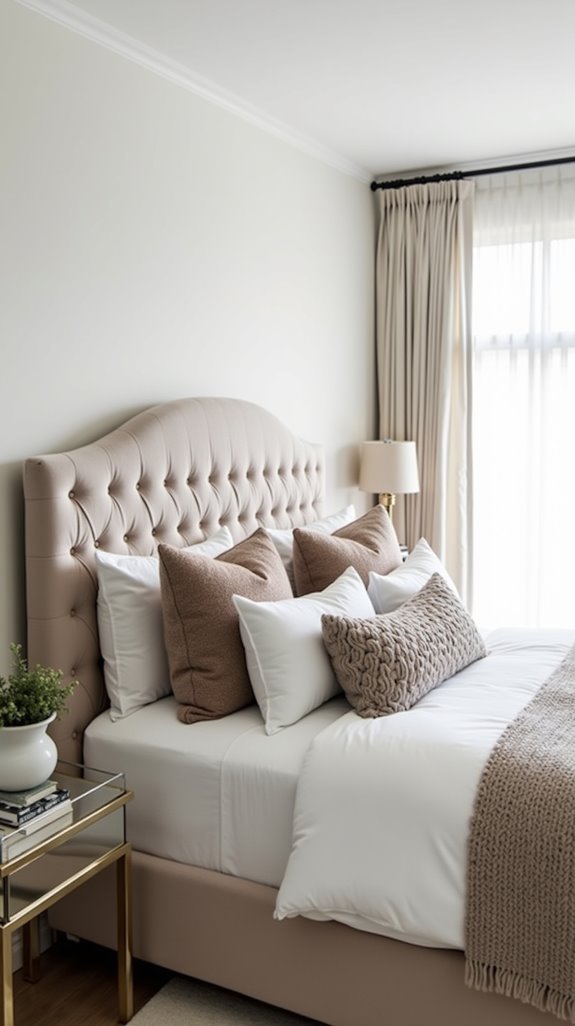 layered bedding for comfort