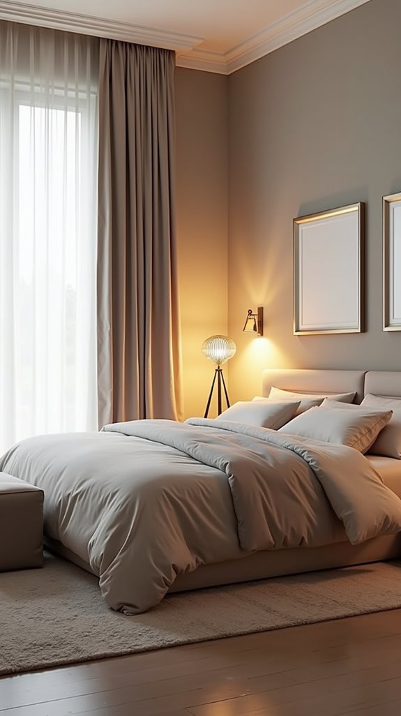 layered lighting enhances atmosphere