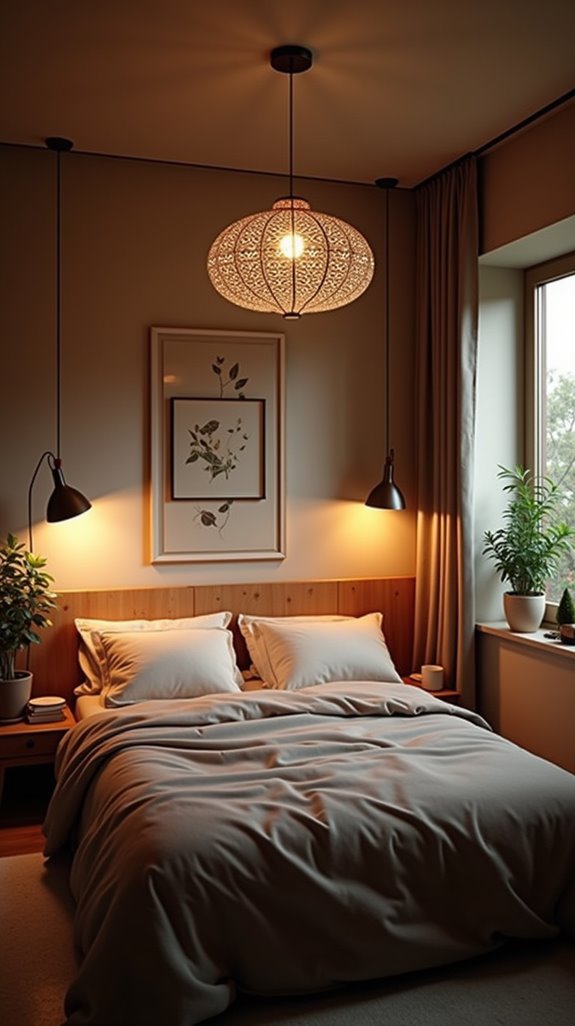 layered lighting for ambiance