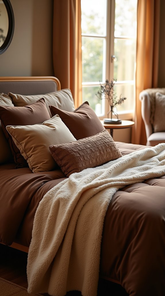 layered textures for comfort