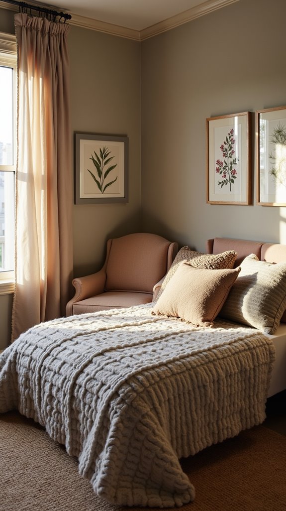 layered textures for comfort