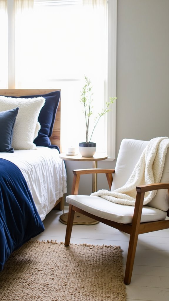 layered textures for comfort