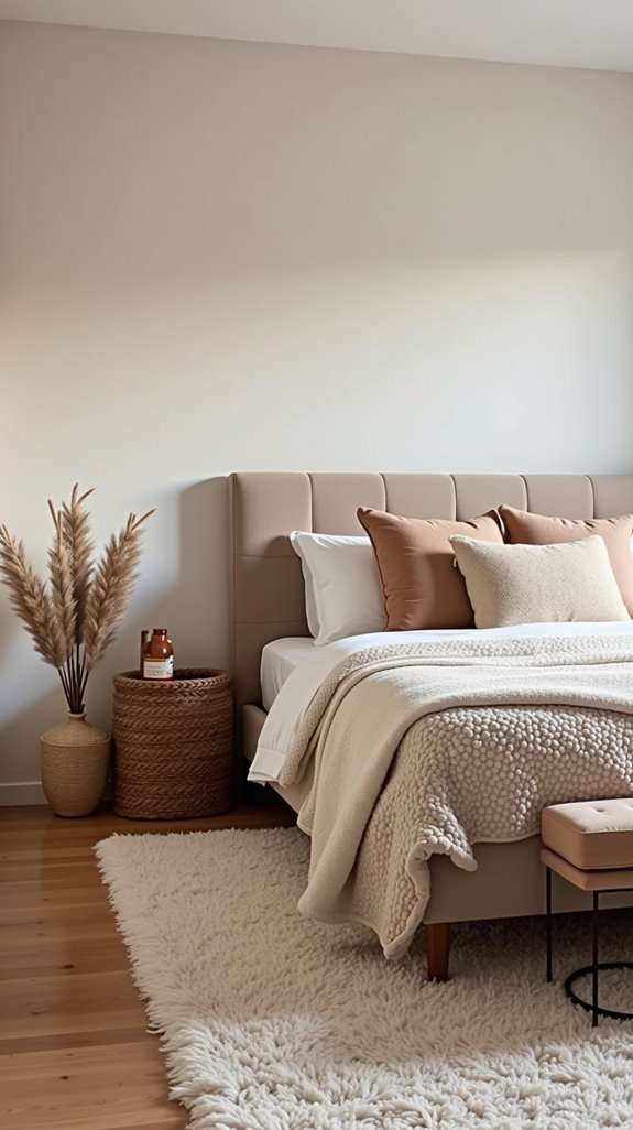 layered textures for comfort