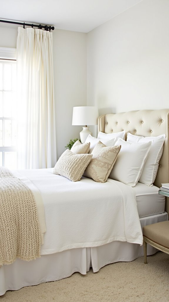 layered textures soft fabrics