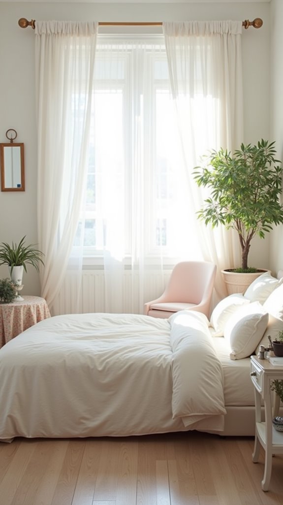 light airy calming palette