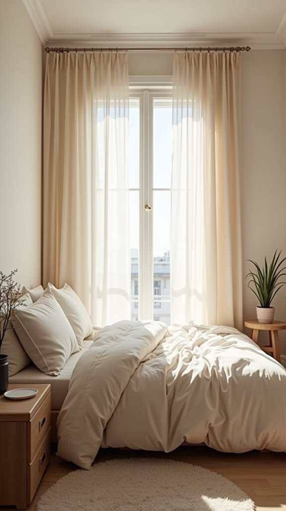 light airy elegant retreat