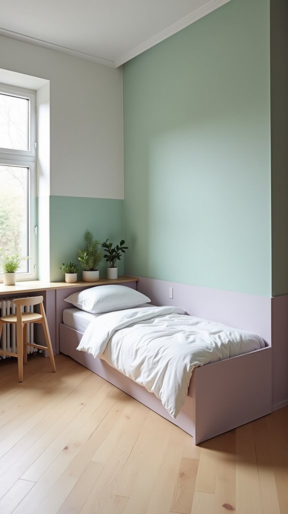 light colors create tranquility