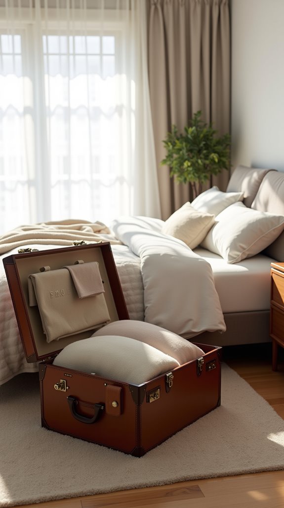 luggage for stylish storage