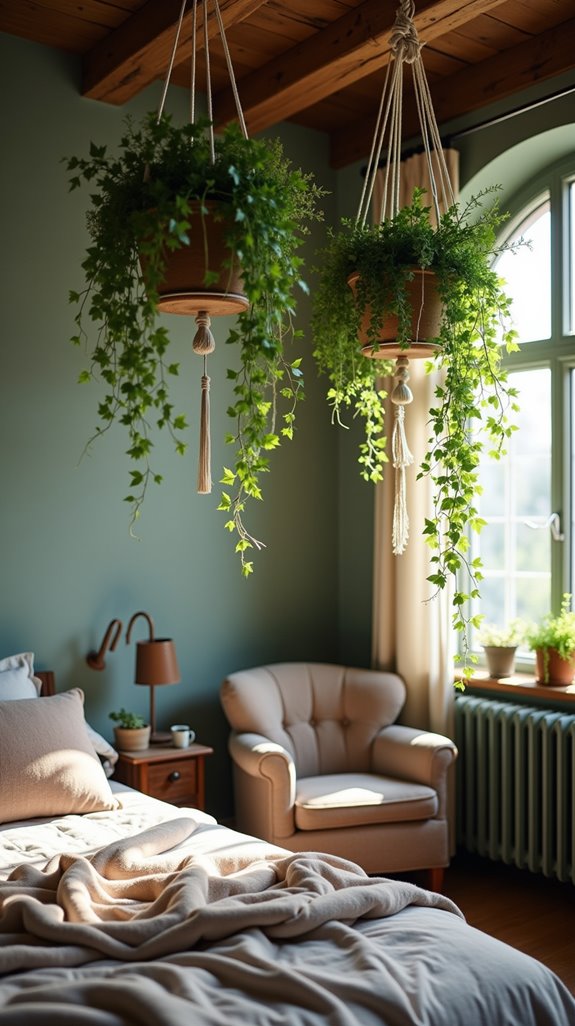 lush greenery enhances decor