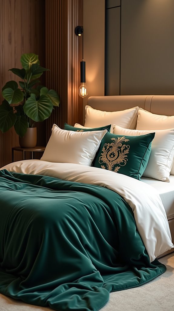 luxurious bedding for comfort
