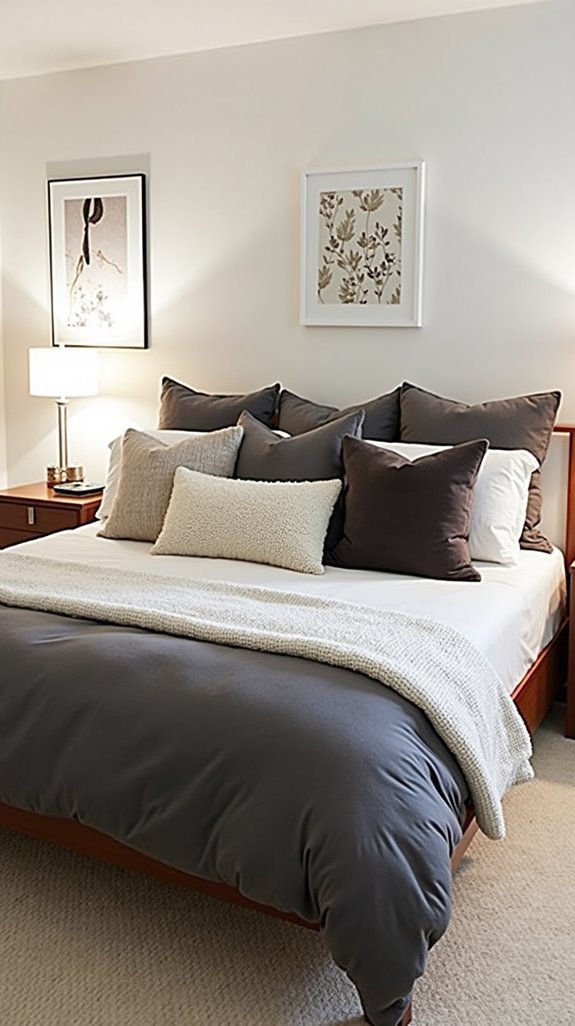 luxurious bedding for comfort