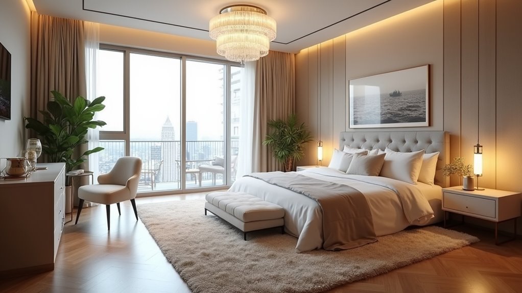 luxurious bedroom design elements