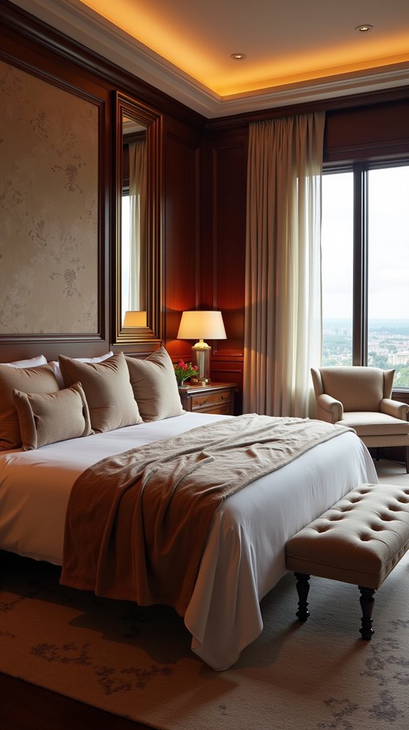 luxurious bedroom retreat design