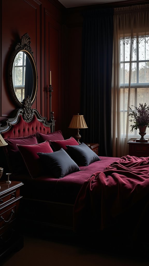 luxurious dark wood elegance