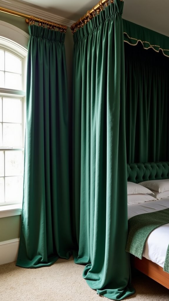 luxurious floor to ceiling panels