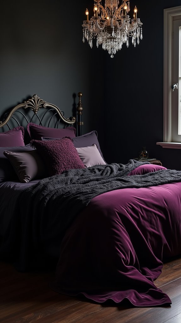 luxurious textured bedding sanctuary