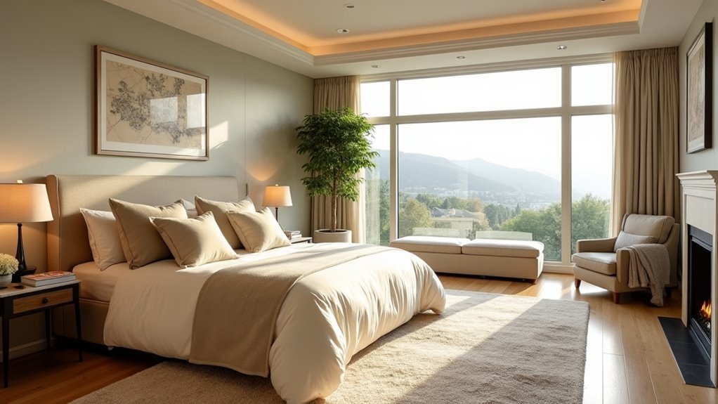 luxury bedroom relaxation upgrades