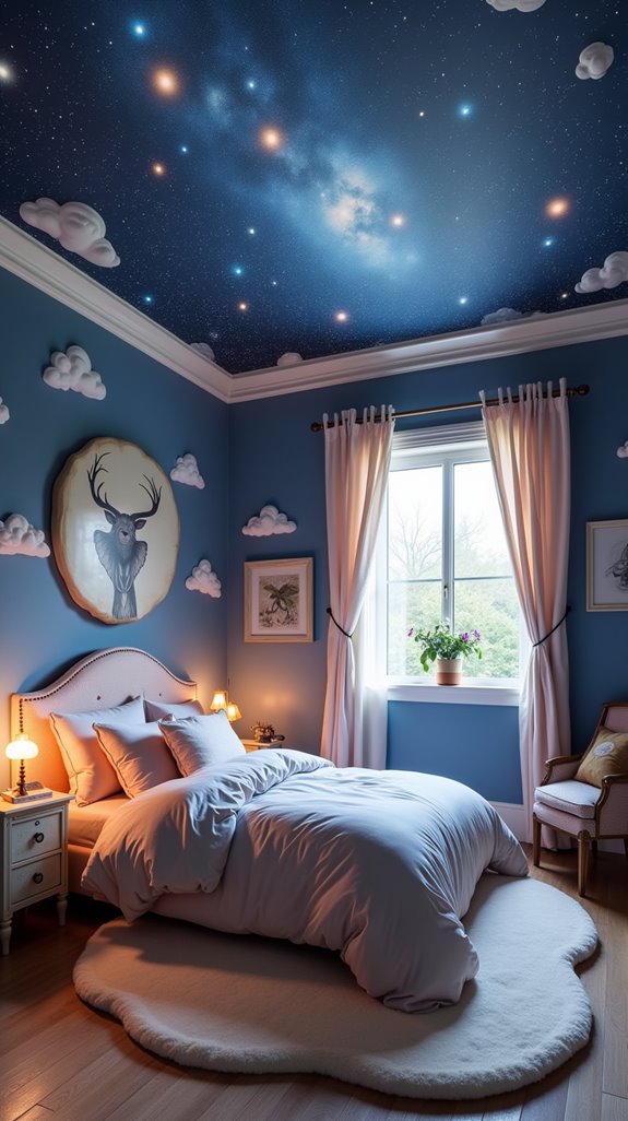 magical starry night ceiling