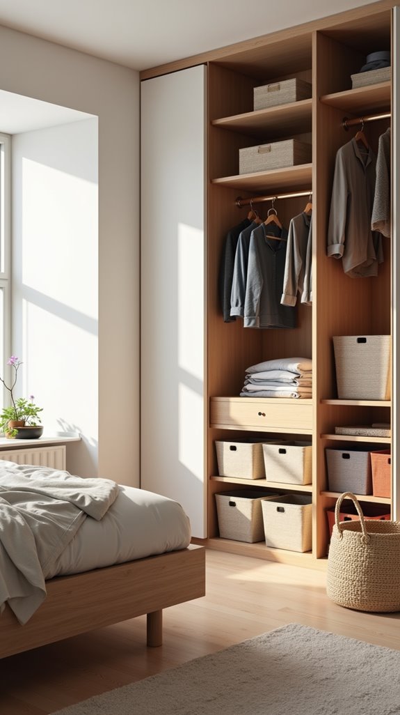 maximize bedroom organization effortlessly