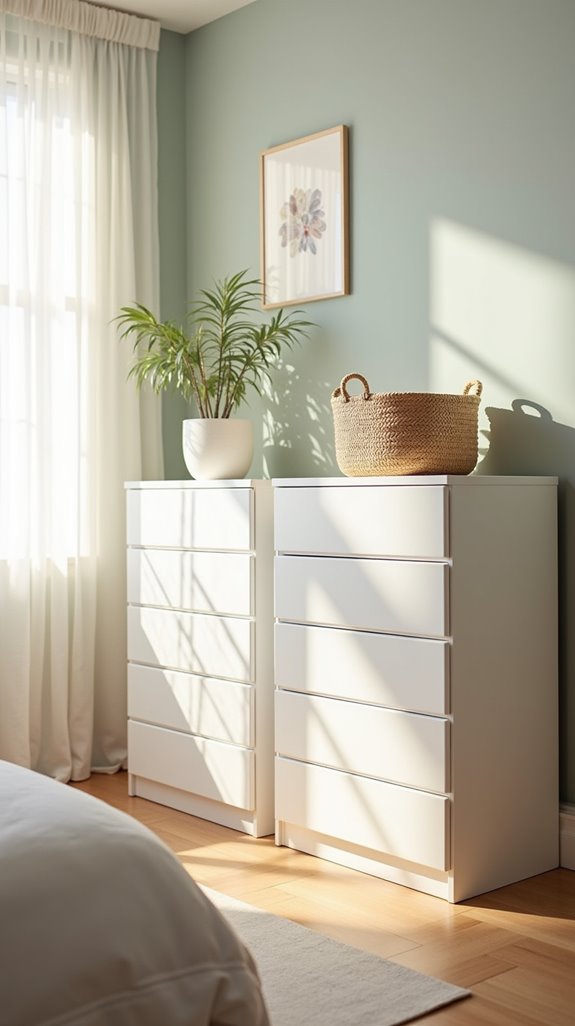 maximize bedroom storage efficiently