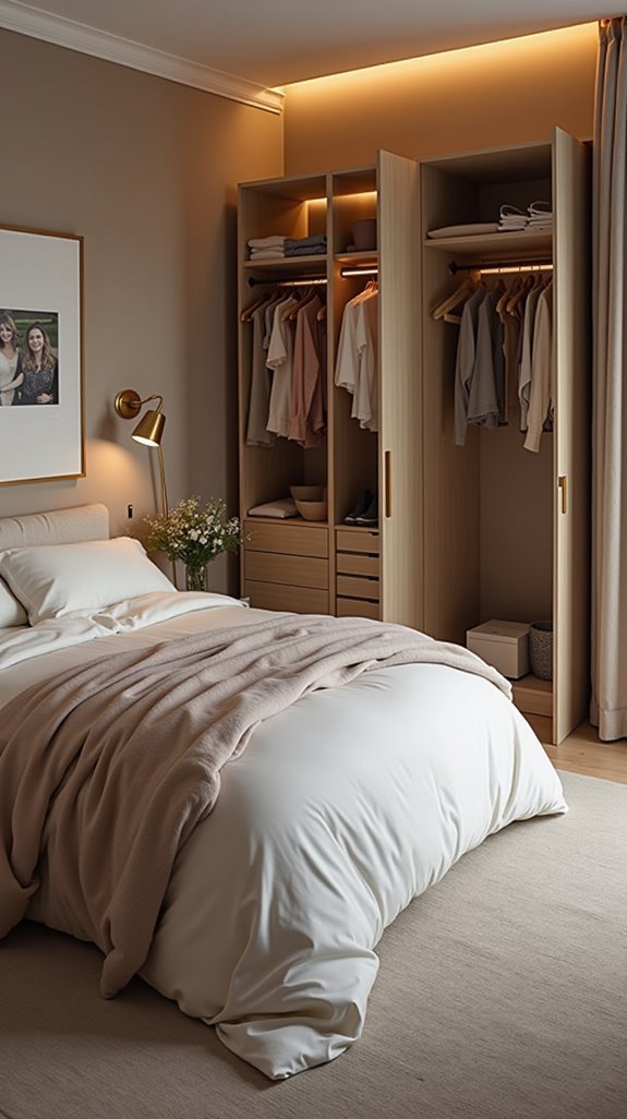 maximize shared closet organization