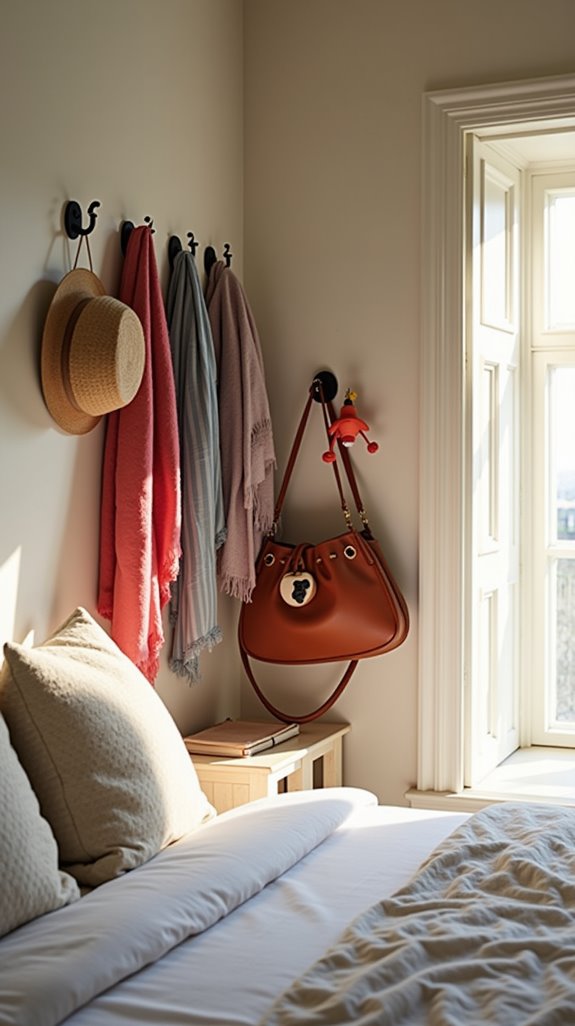 maximize space with hooks