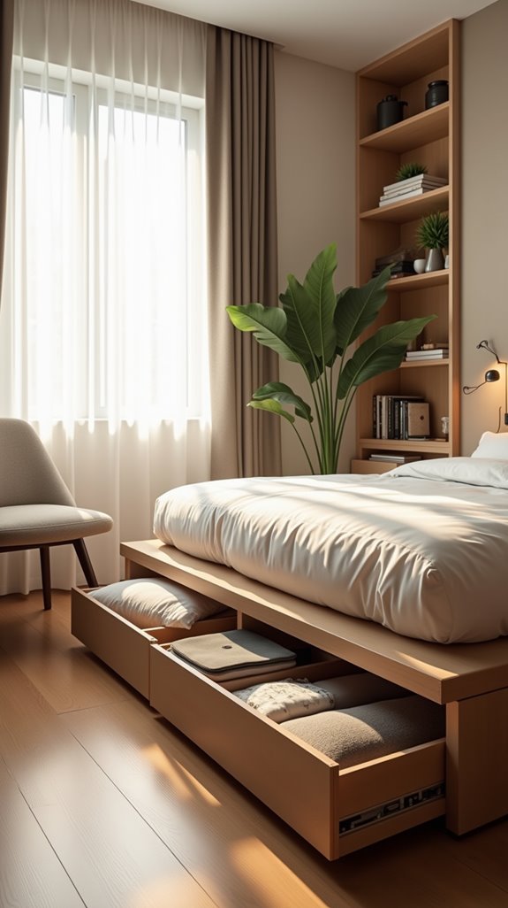 maximize space with storage