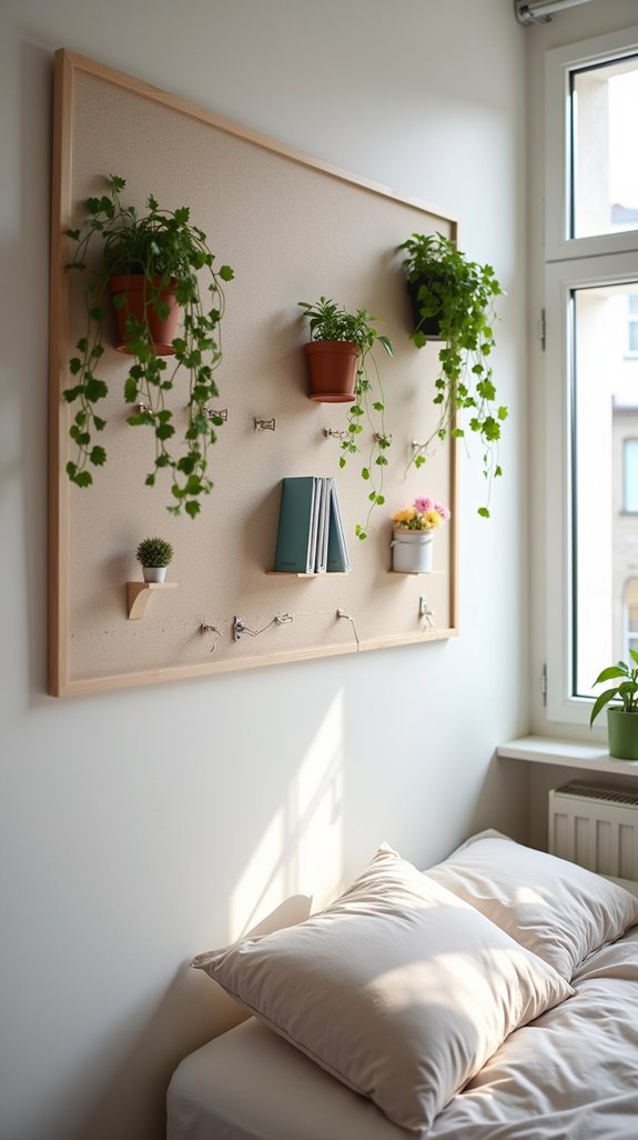 maximize storage with pegboard