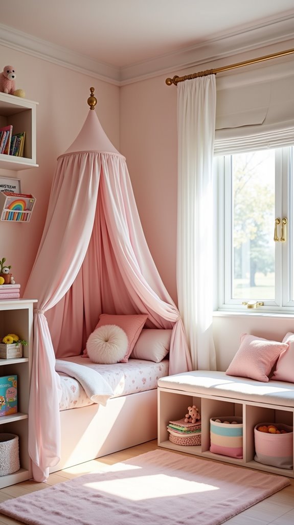 maximize toddler bedroom space