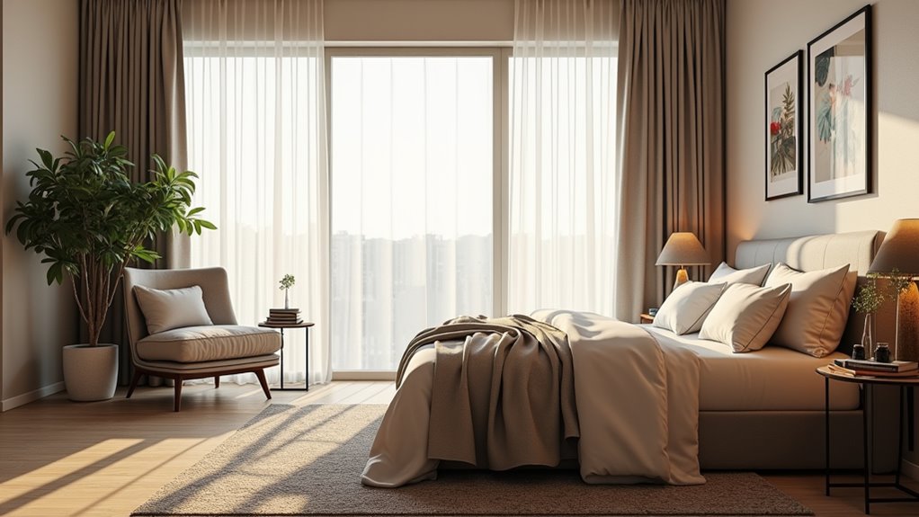 maximizing large bedroom spaces