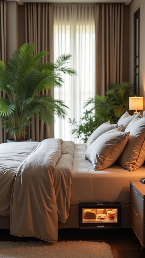 mini fridge luxury convenience