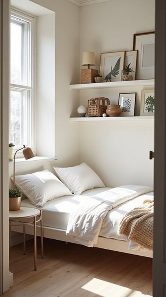 minimal bedding enhances serenity